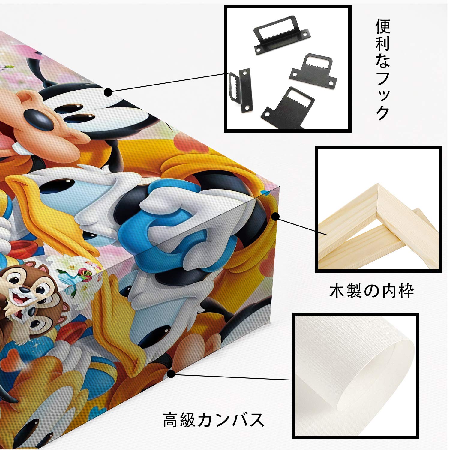 Amazon.co.jp: アートパネル ディズニー ミッキーマウス ディズニー 城